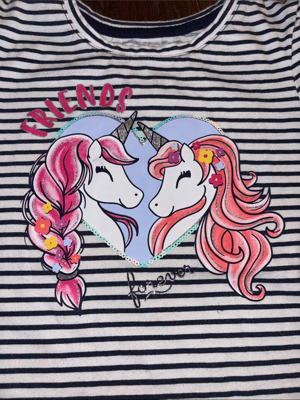 Size 7 - Unicorn Short-Sleeve Tee